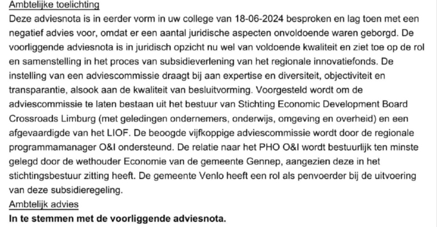 Burgemeesters redden failliet Crossroads Limburg 16