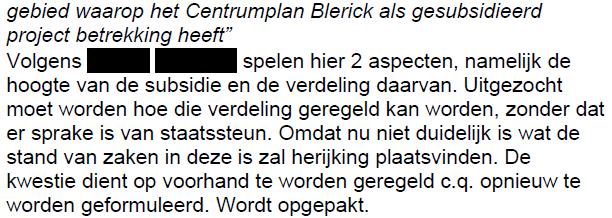 Centrumplan Blerick Subsidie 19