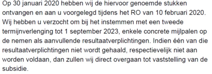 Centrumplan Blerick Subsidie 66