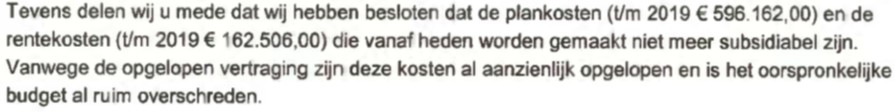 Centrumplan Blerick Subsidie 67
