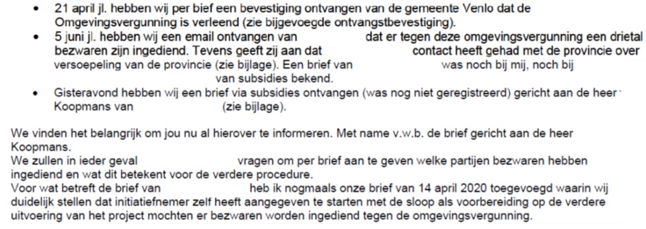 Centrumplan Blerick Subsidie 69