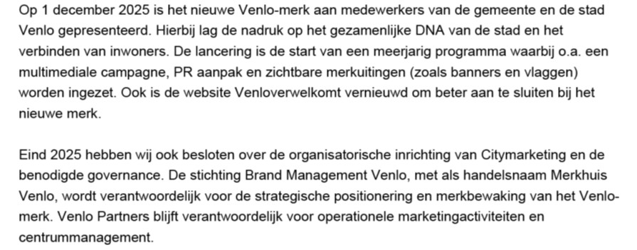 Citymarketing en Citybranding Venlo 4