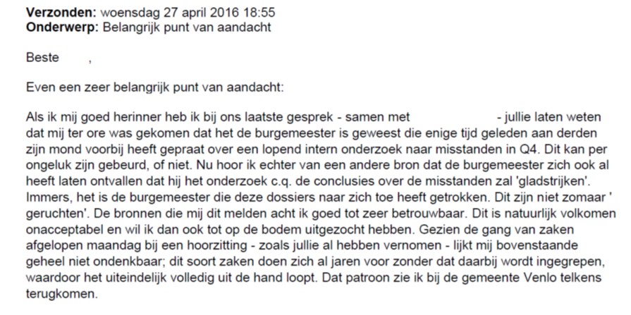 Herbenoeming Antoin Scholten Venlo Doofpot 5