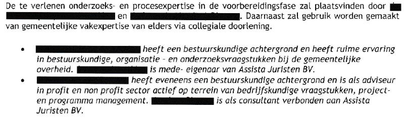 Offerte Assista Juristen gemeente Venlo 18 april 2008 2